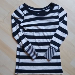 Poof Excellence Striped Long Sleeve Sz 10-12